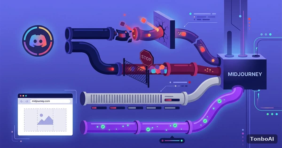 Midjourney 出图卡在哪？四种场景的链路实测 | Tonbo AI
