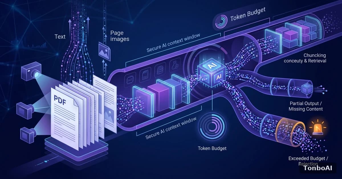 长文档与大 PDF 输入模型:上下文窗口、分块与 Token 预算实践